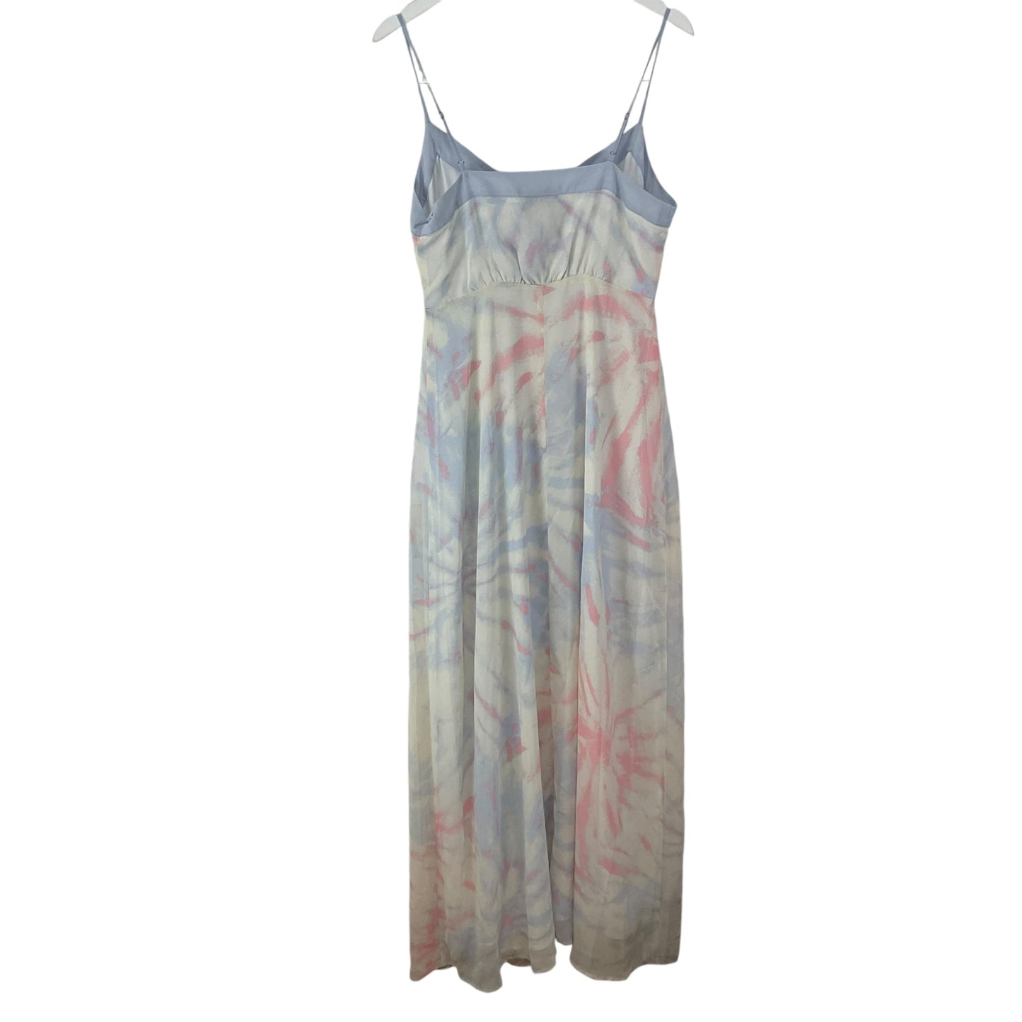 Dress Casual Maxi By Modcloth In Blue & White, Size: L