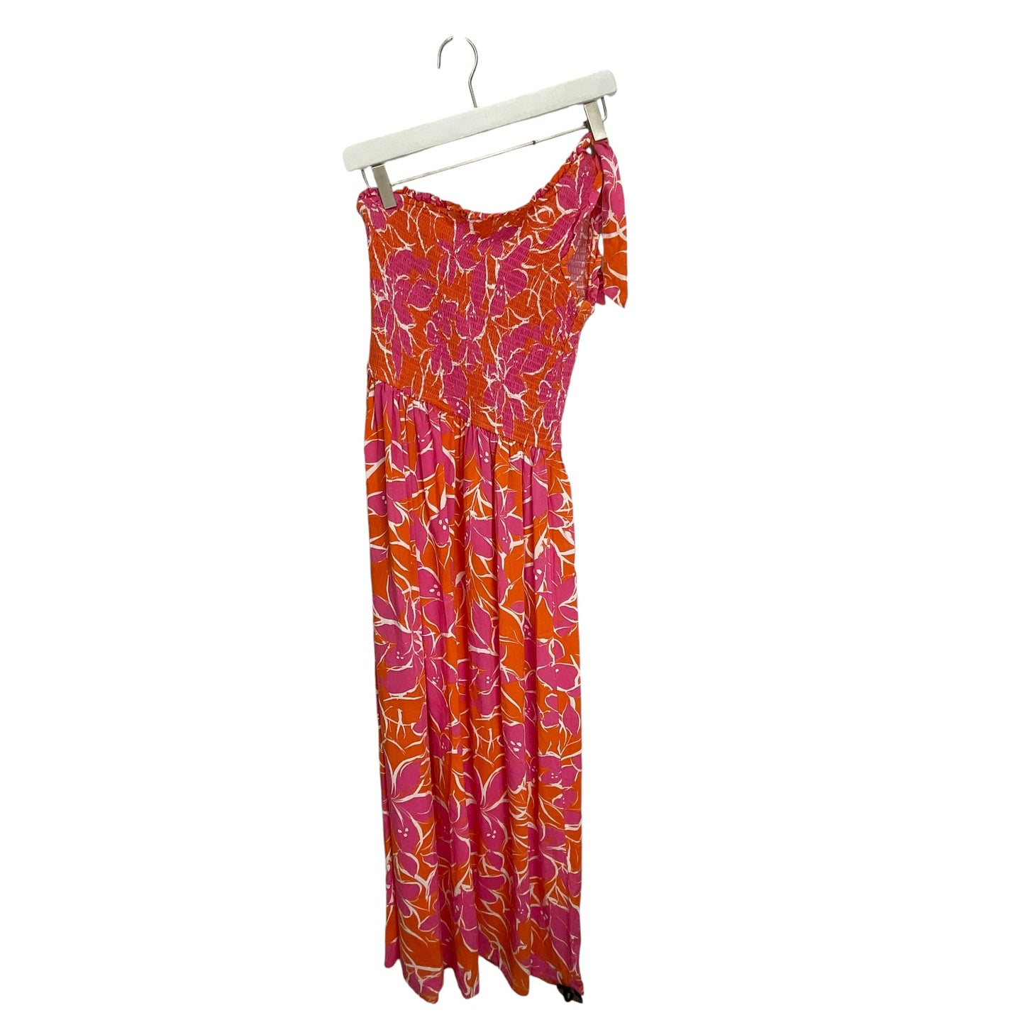 Dress Casual Maxi By Japna In Orange & Pink, Size: M