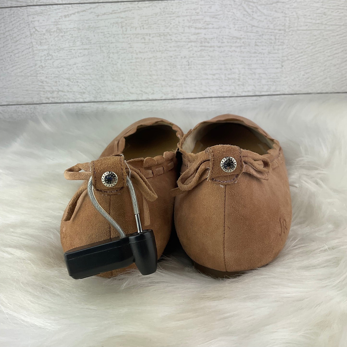 Tan Shoes Designer Jack Rogers, Size 9