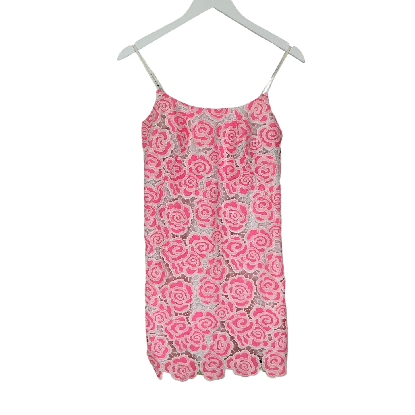 Pink & White Dress Designer Lilly Pulitzer, Size 0