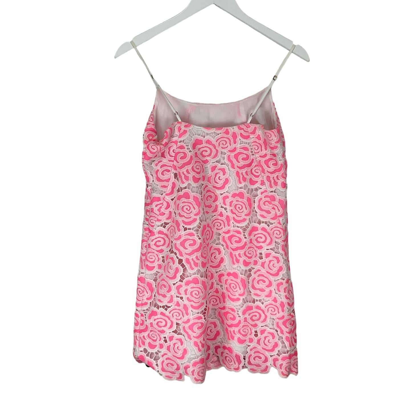 Pink & White Dress Designer Lilly Pulitzer, Size 0