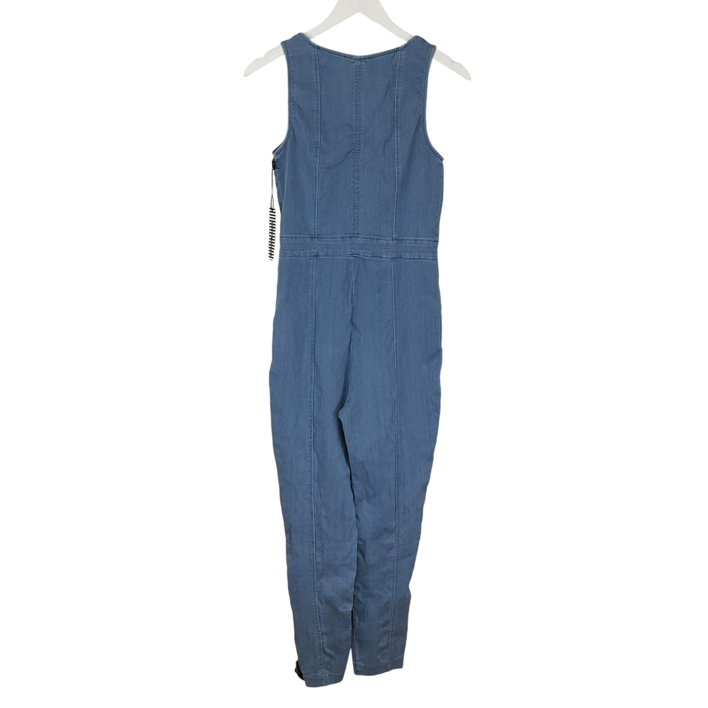 Jumpsuit By Haute Monde In Blue Denim, Size: M