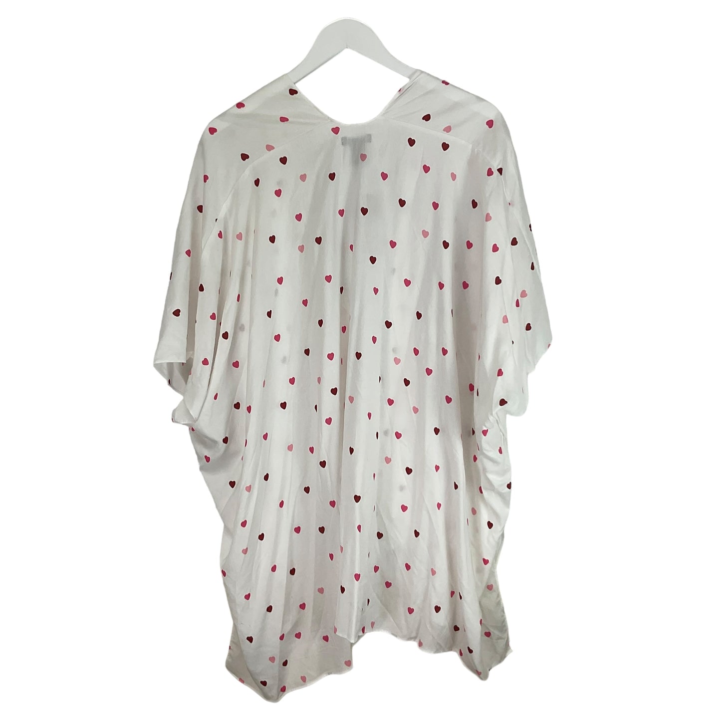 Kimono By Steve Madden In Pink & White, Size: Onesize