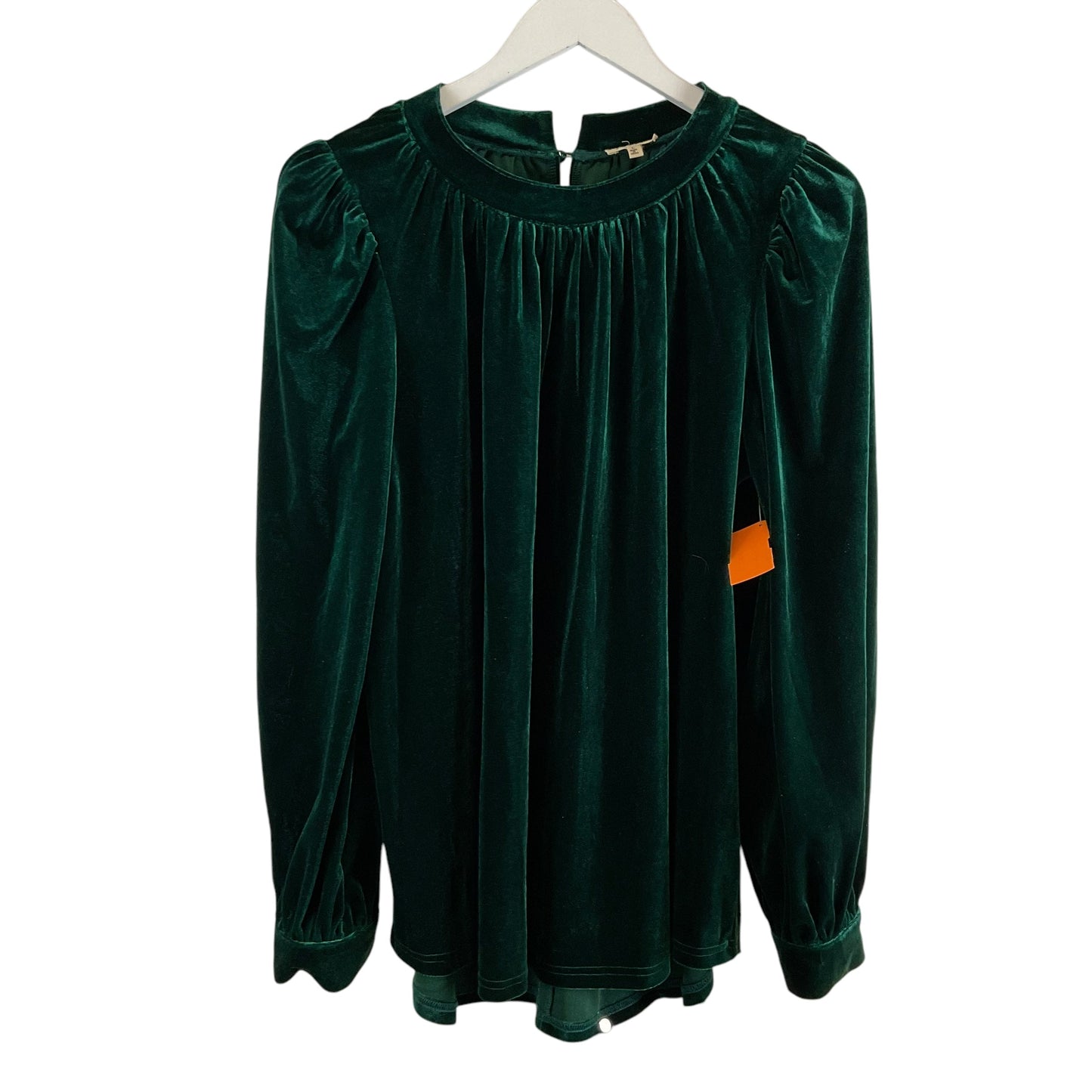 Top Long Sleeve Basic By Jodifl In Green, Size: L