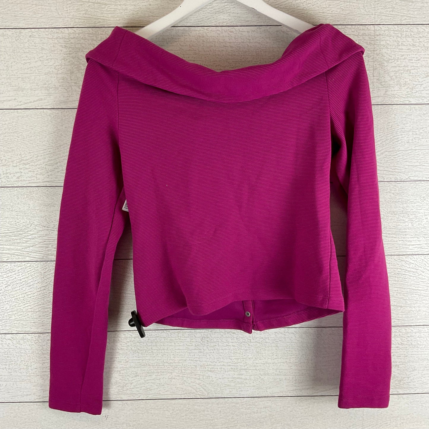 Top Long Sleeve By Maeve In Purple, Size: S