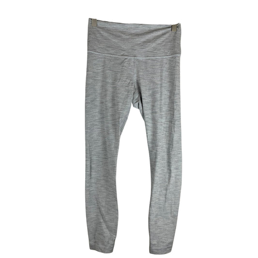 Athletic Leggings By Lululemon In Grey, Size: 8