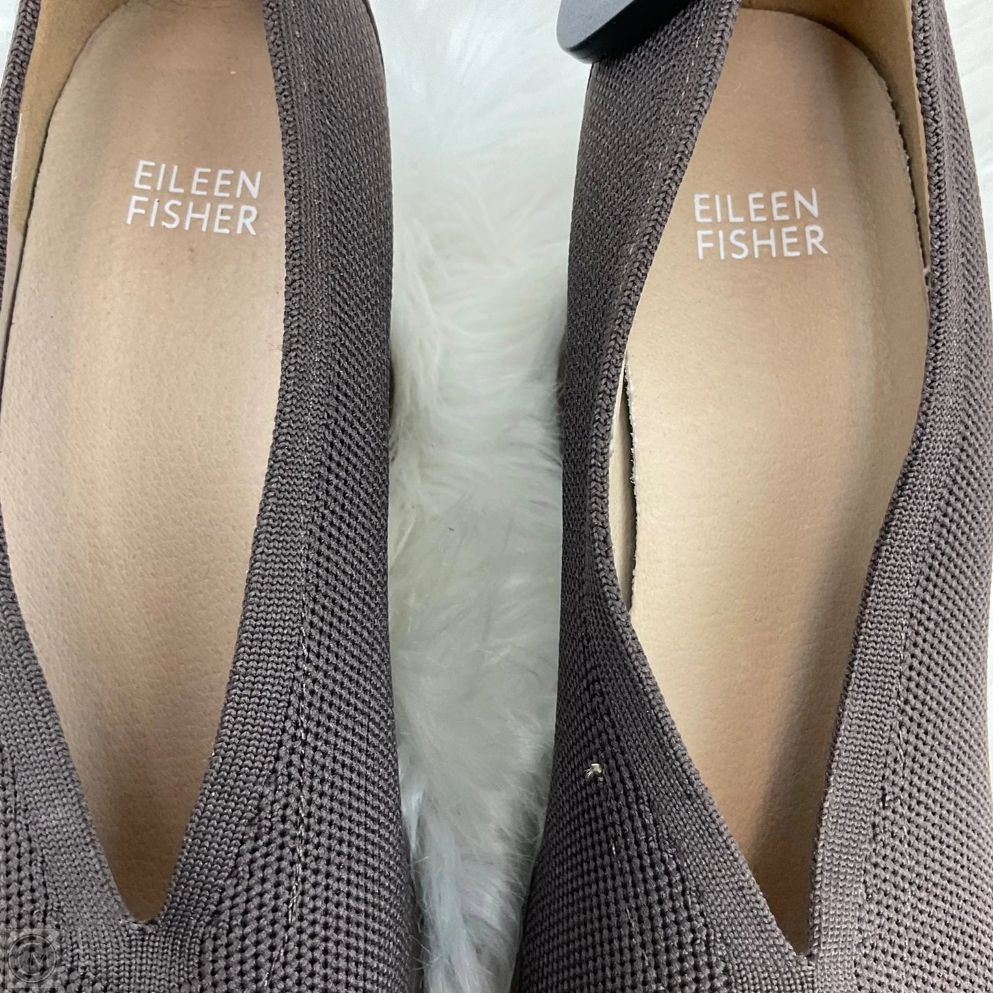 Shoes Heels Block By Eileen Fisher In Brown, Size: 7.5