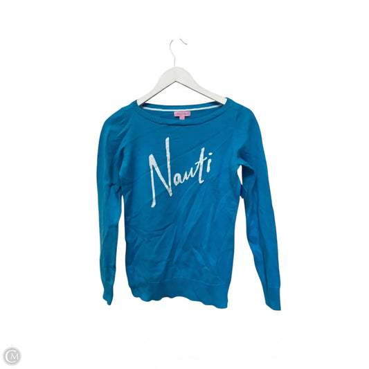 Sweater Designer By Lilly Pulitzer In Blue, Size: S