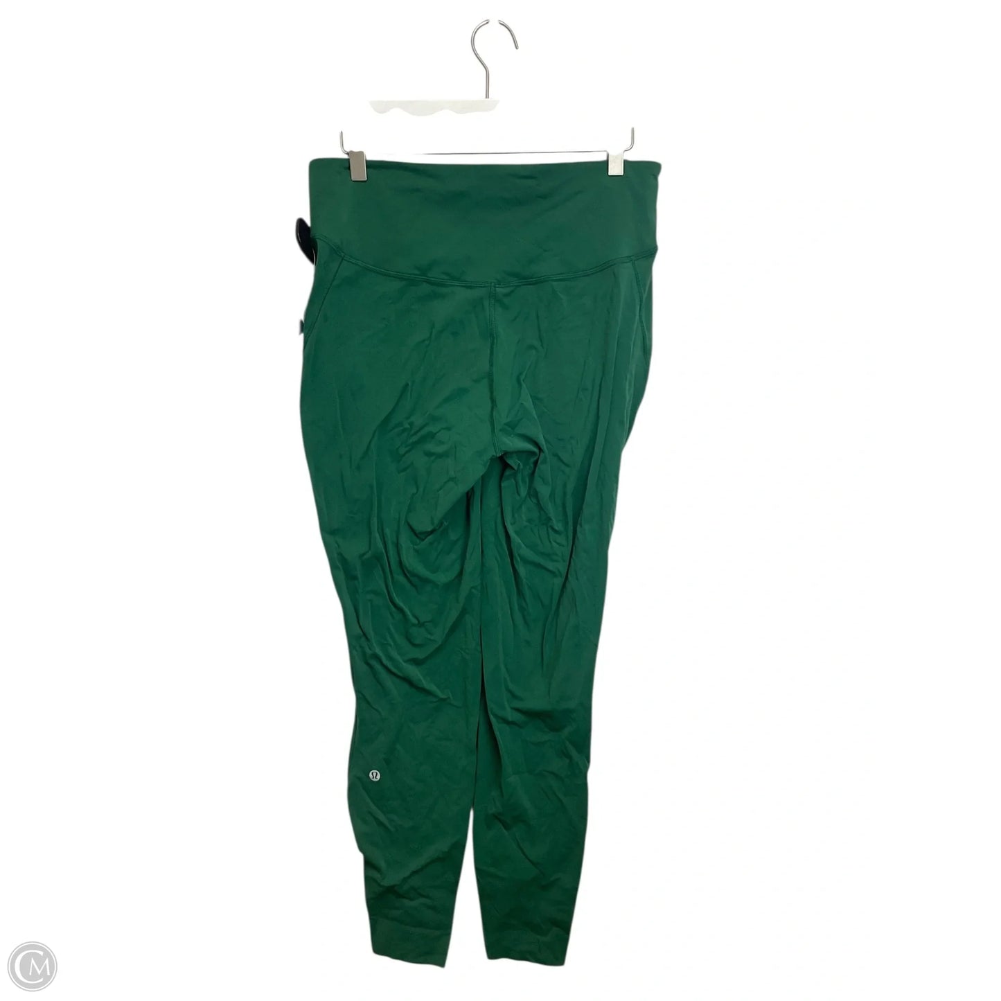 Athletic Leggings By Lululemon In Green, Size: 12