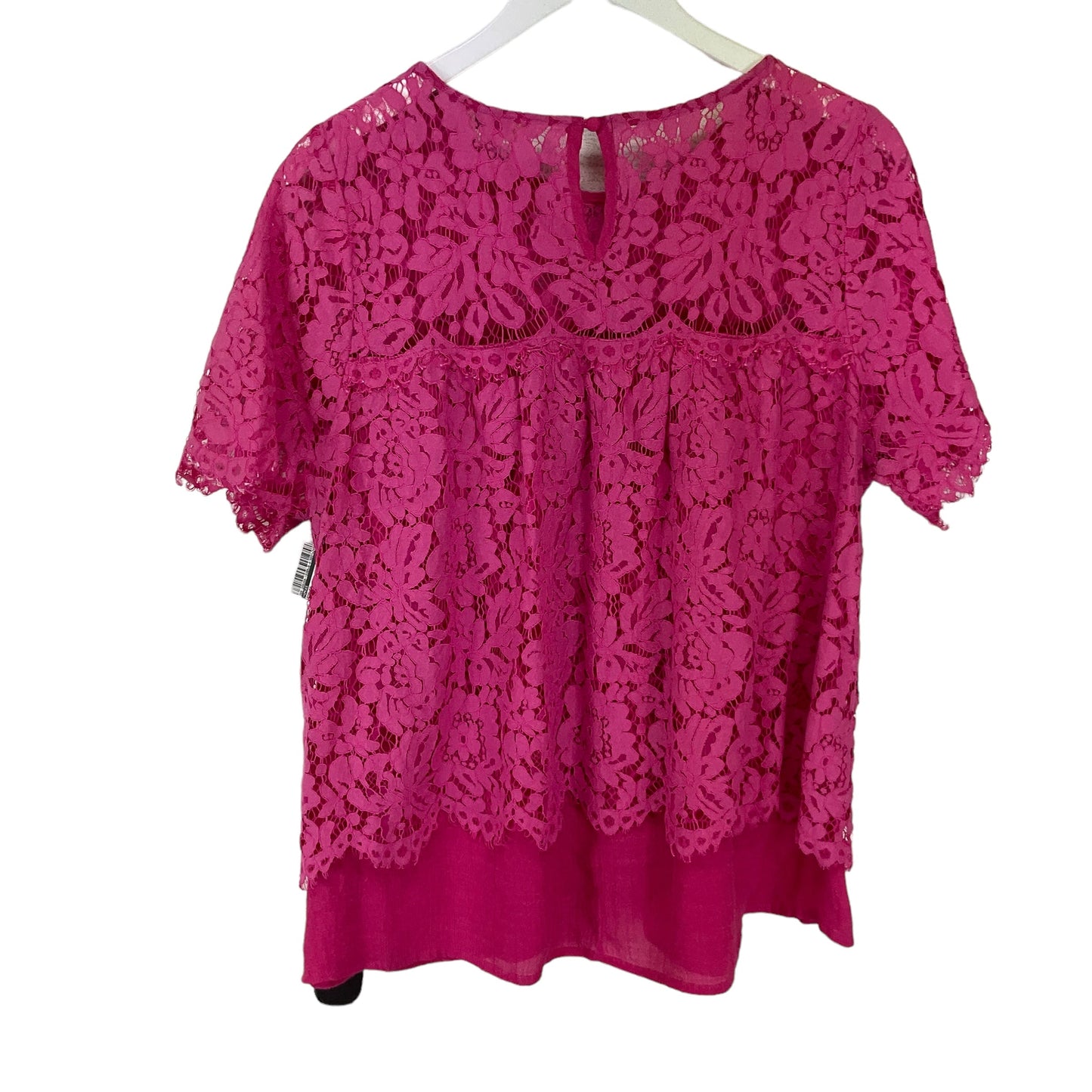 Pink Top Short Sleeve Umgee, Size L