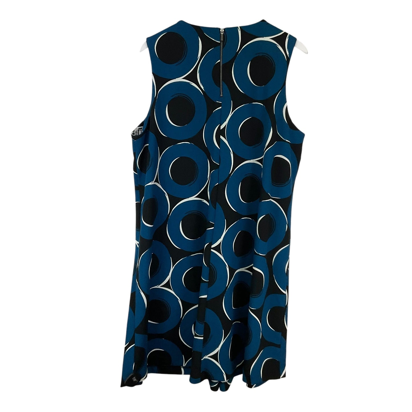 Dress Casual Midi By Alfani In Black & Blue, Size: 18