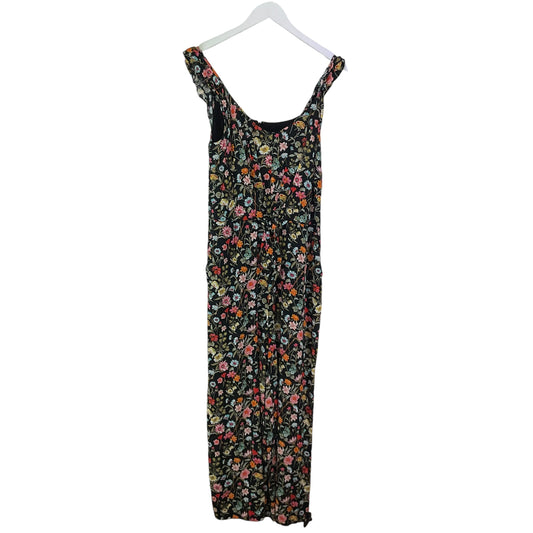 Jumpsuit By Loft In Floral Print, Size: 8