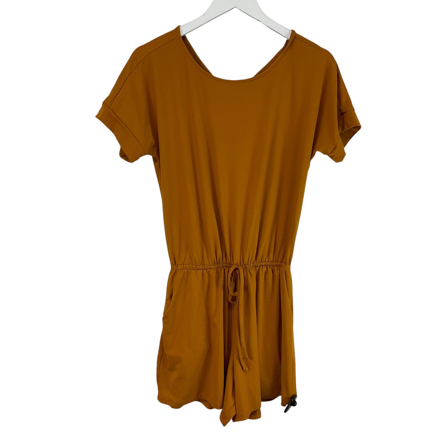 Romper By Zenana Outfitters In Orange, Size: S