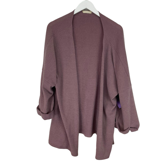 Cardigan By Entro In Purple, Size: Onesize