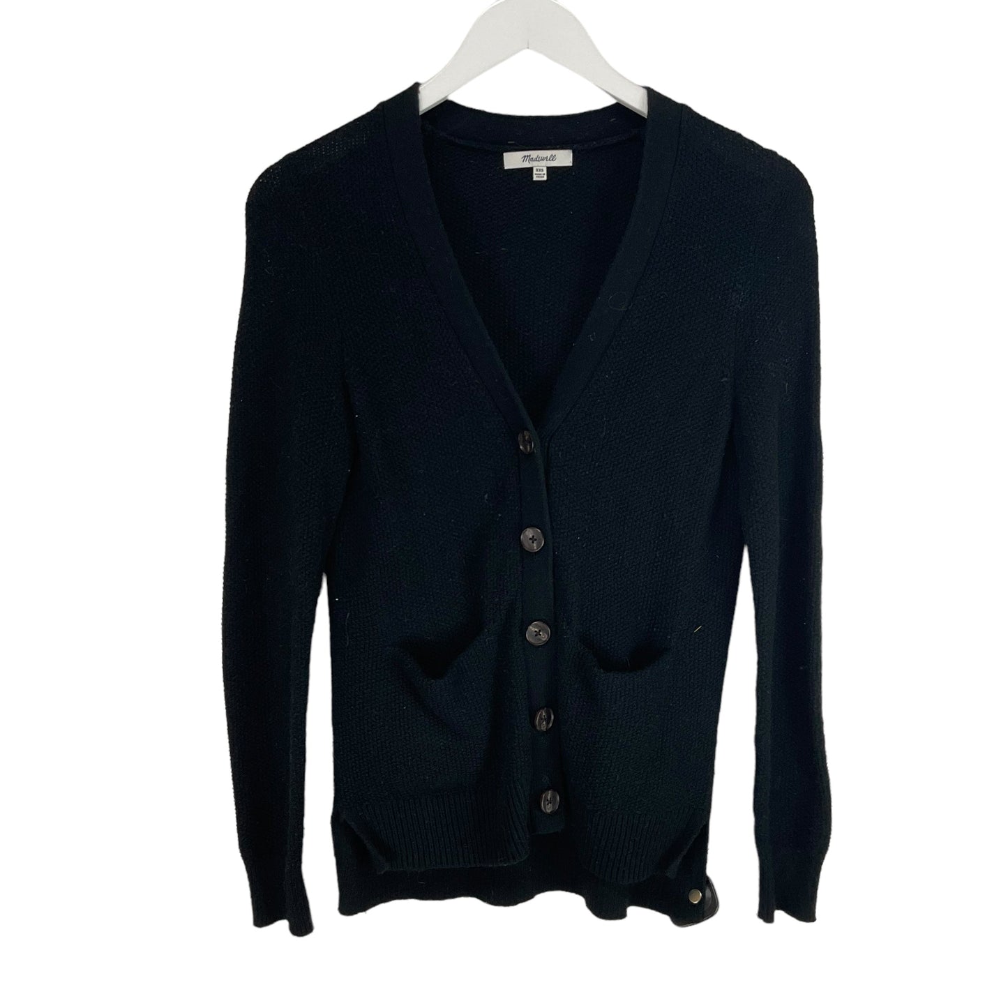 Cardigan By Madewell In Black, Size: Xxs