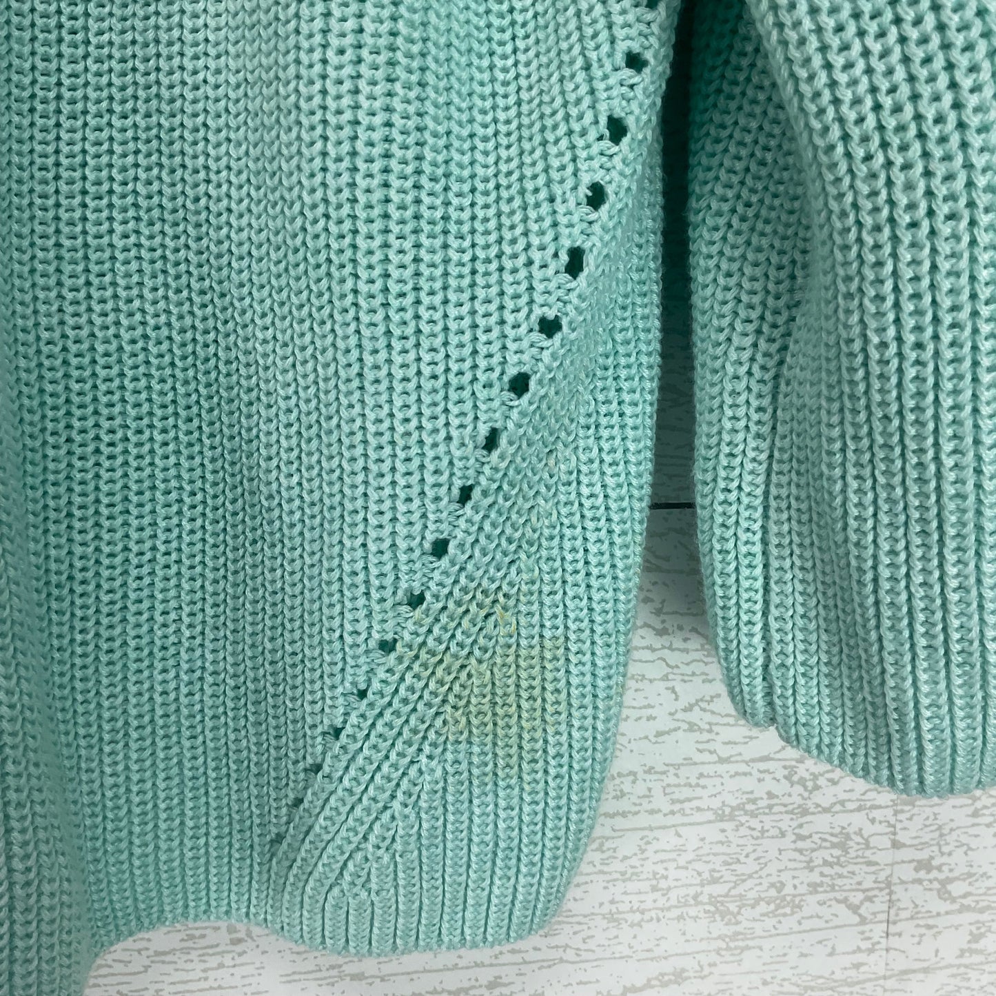 Sweater By Anthropologie In Light Blue, Size: S