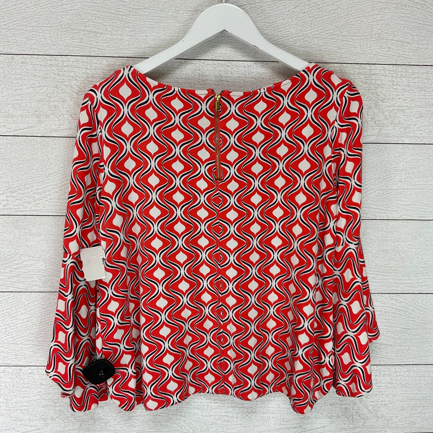 Top Long Sleeve By Crown And Ivy In Orange, Size: Xs