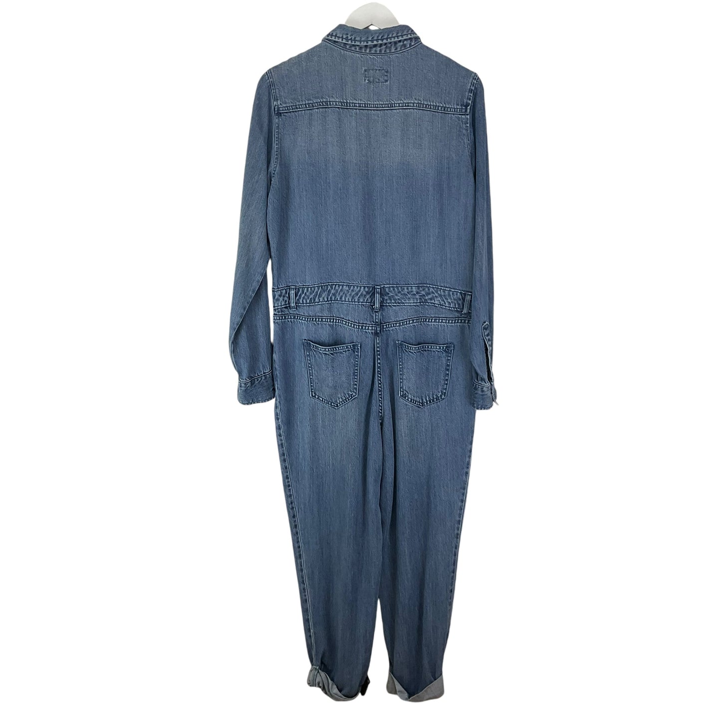 Jumpsuit By Universal Thread In Blue Denim, Size: M