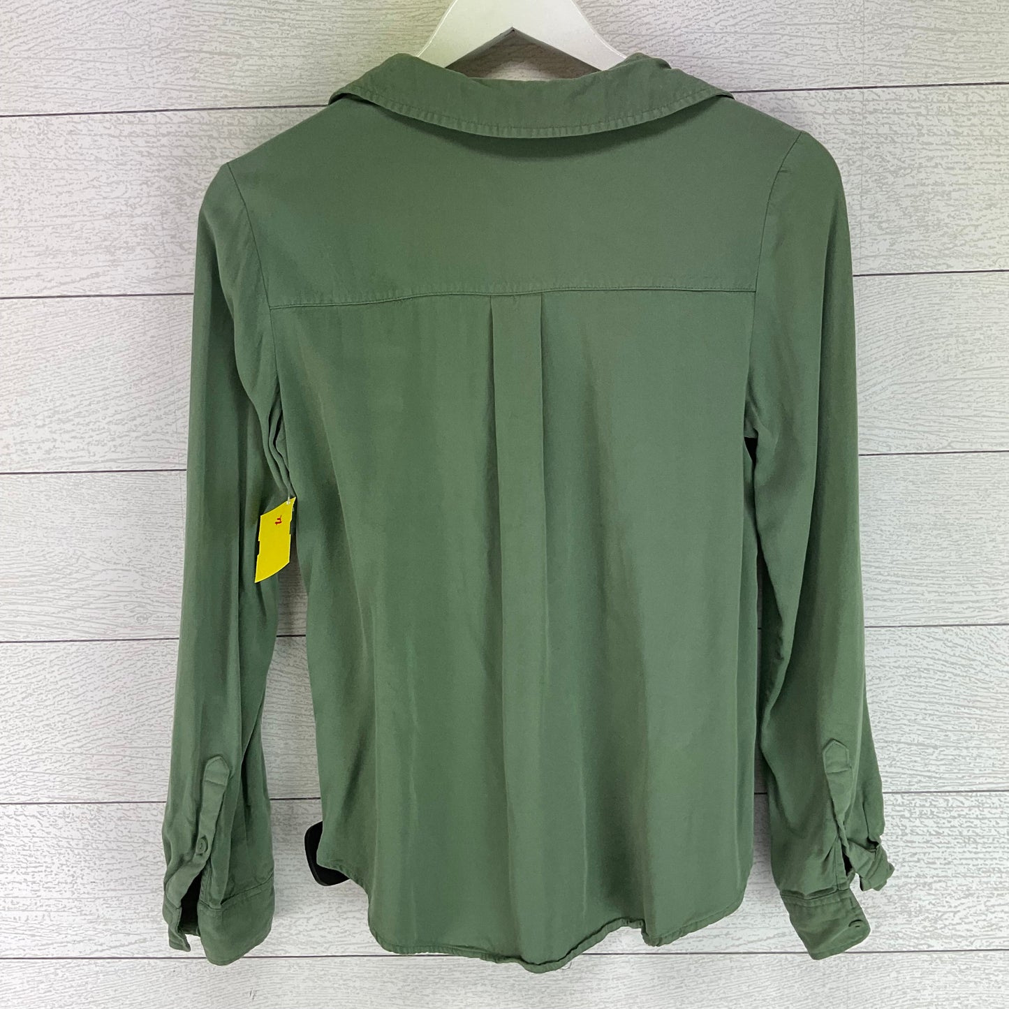 Top Long Sleeve Basic By H&m In Green, Size: S