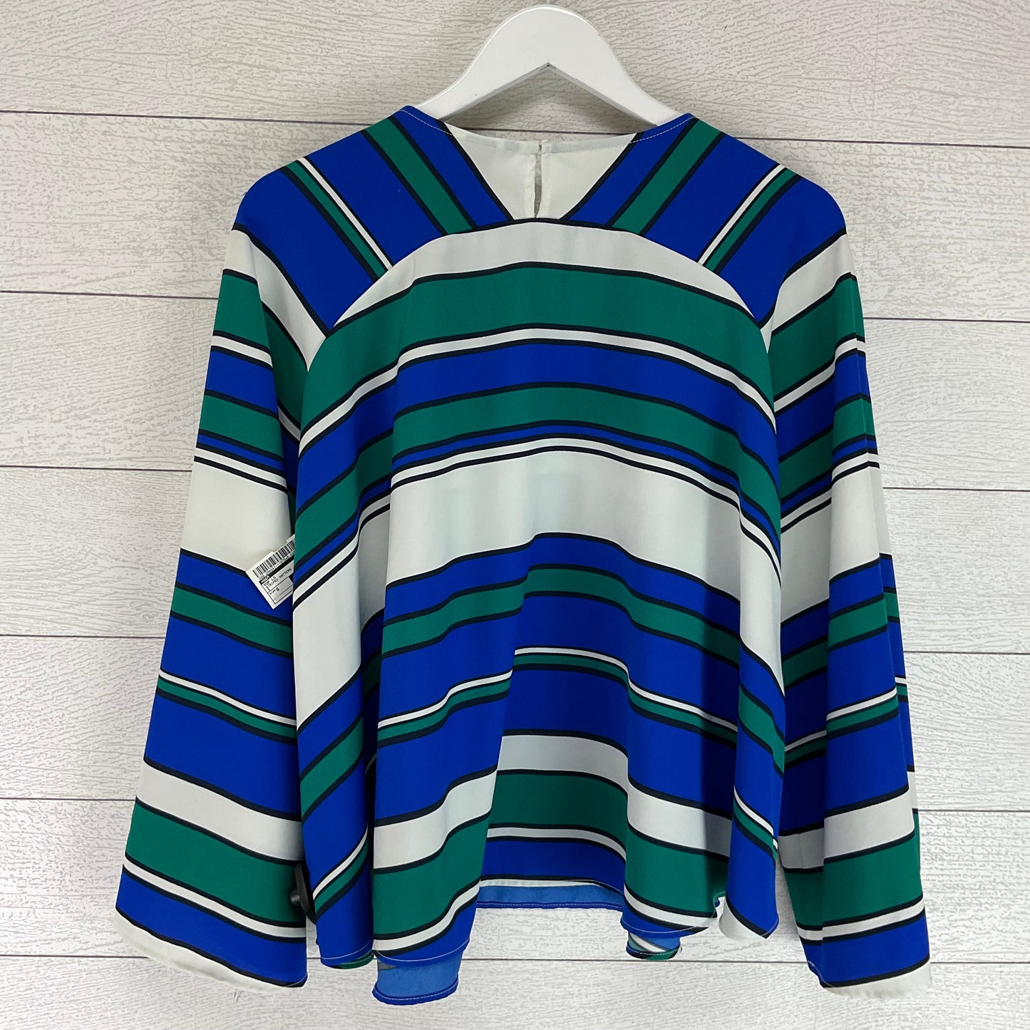 Top Long Sleeve By H&m In Striped Pattern, Size: S