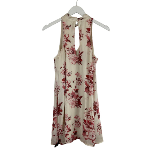 Dress Casual Short By Mi Ami In Floral Print, Size: S