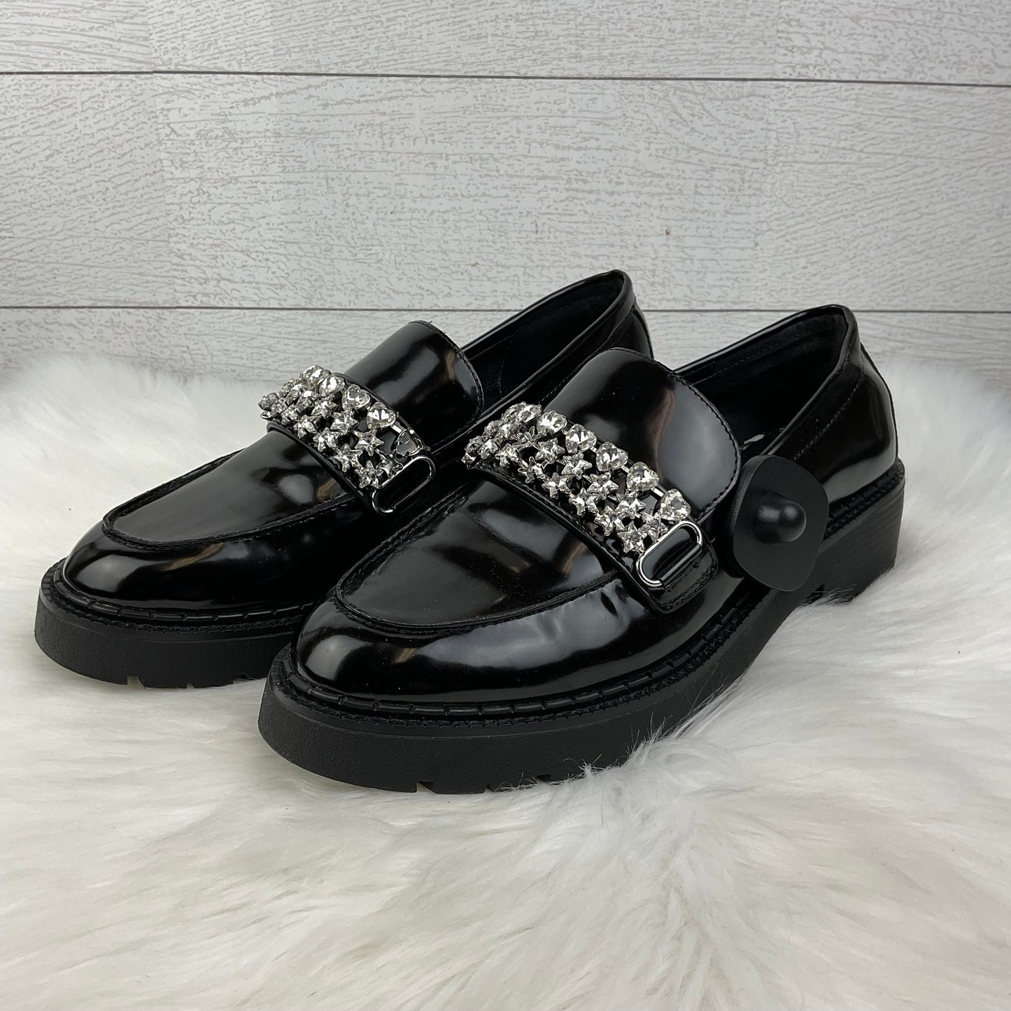 Shoes Flats By Gianni Bini In Black, Size: 9.5