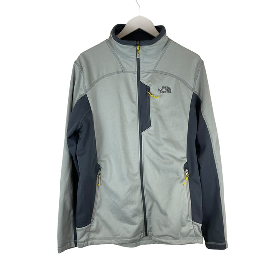 Jacket Designer By The North Face In Grey, Size: L