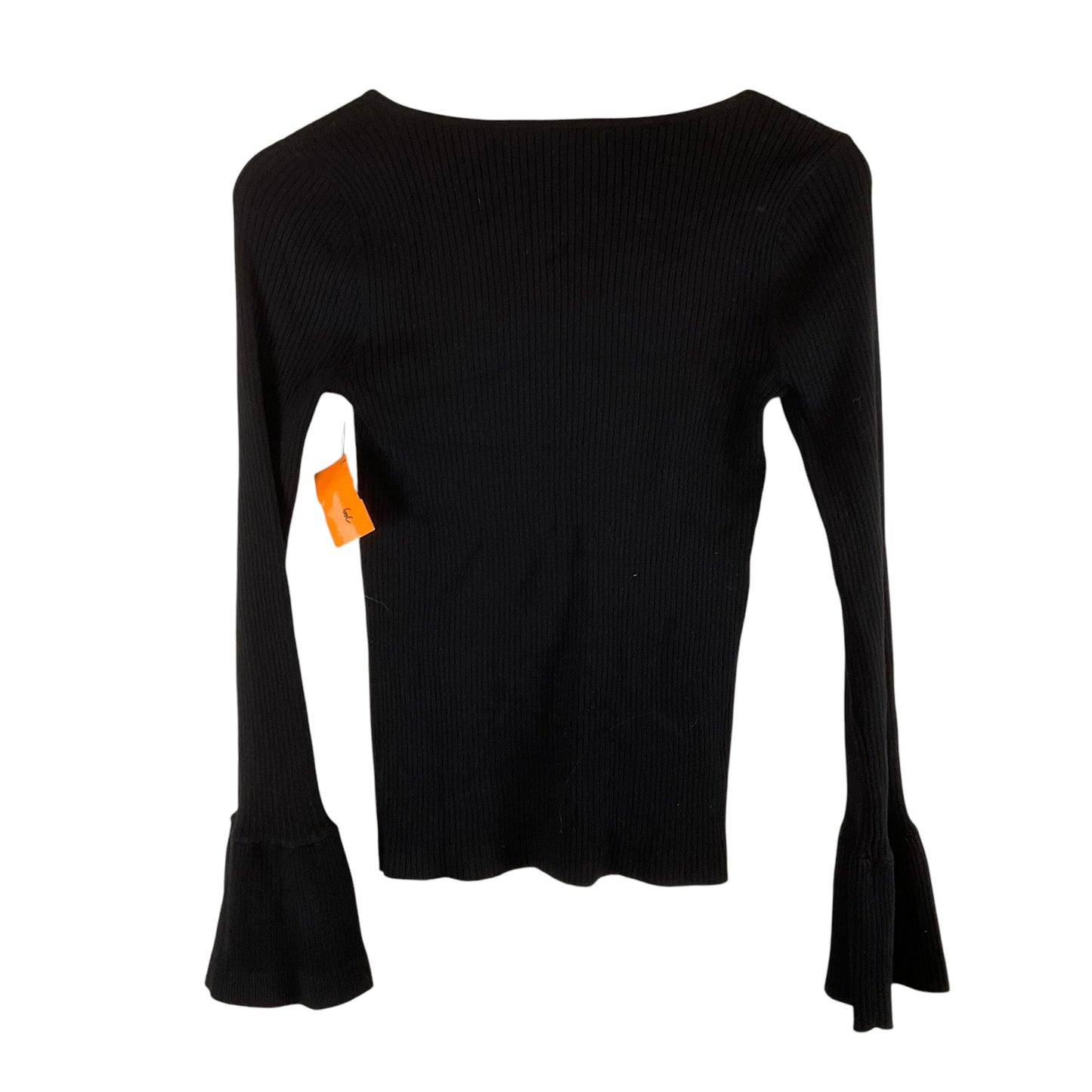 Top Long Sleeve Basic By Loft In Black, Size: S