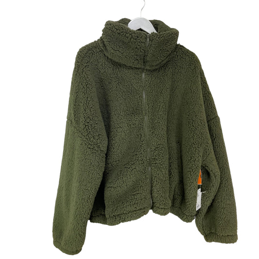 Jacket Fleece By So In Green, Size: Xl