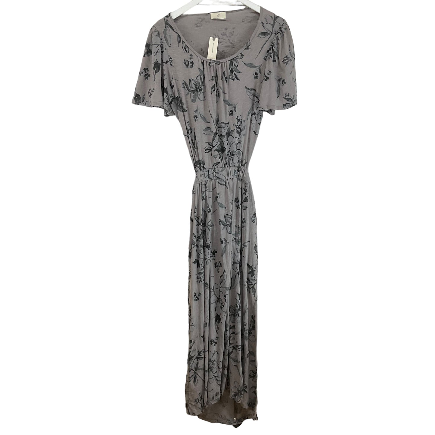 Grey Dress Casual Maxi Anthropologie, Size M