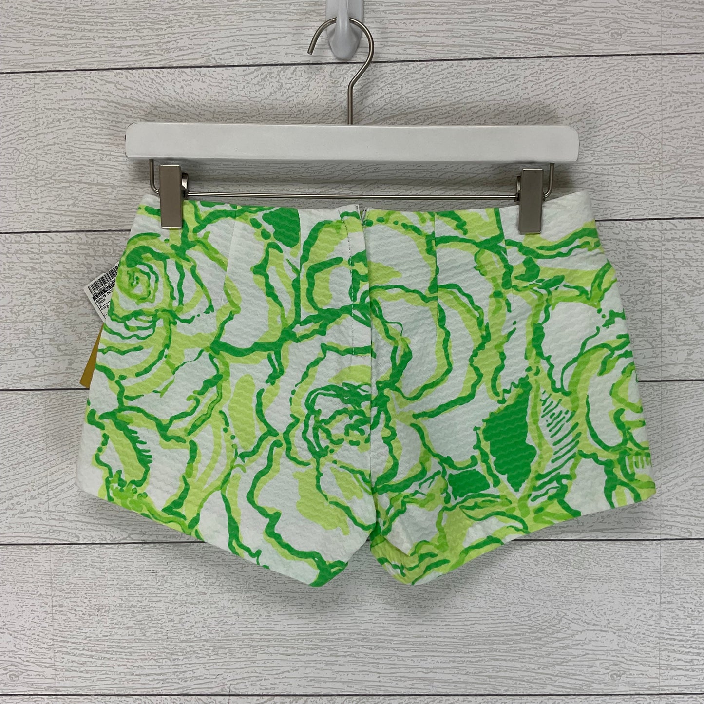 Green Shorts Designer Lilly Pulitzer, Size 0