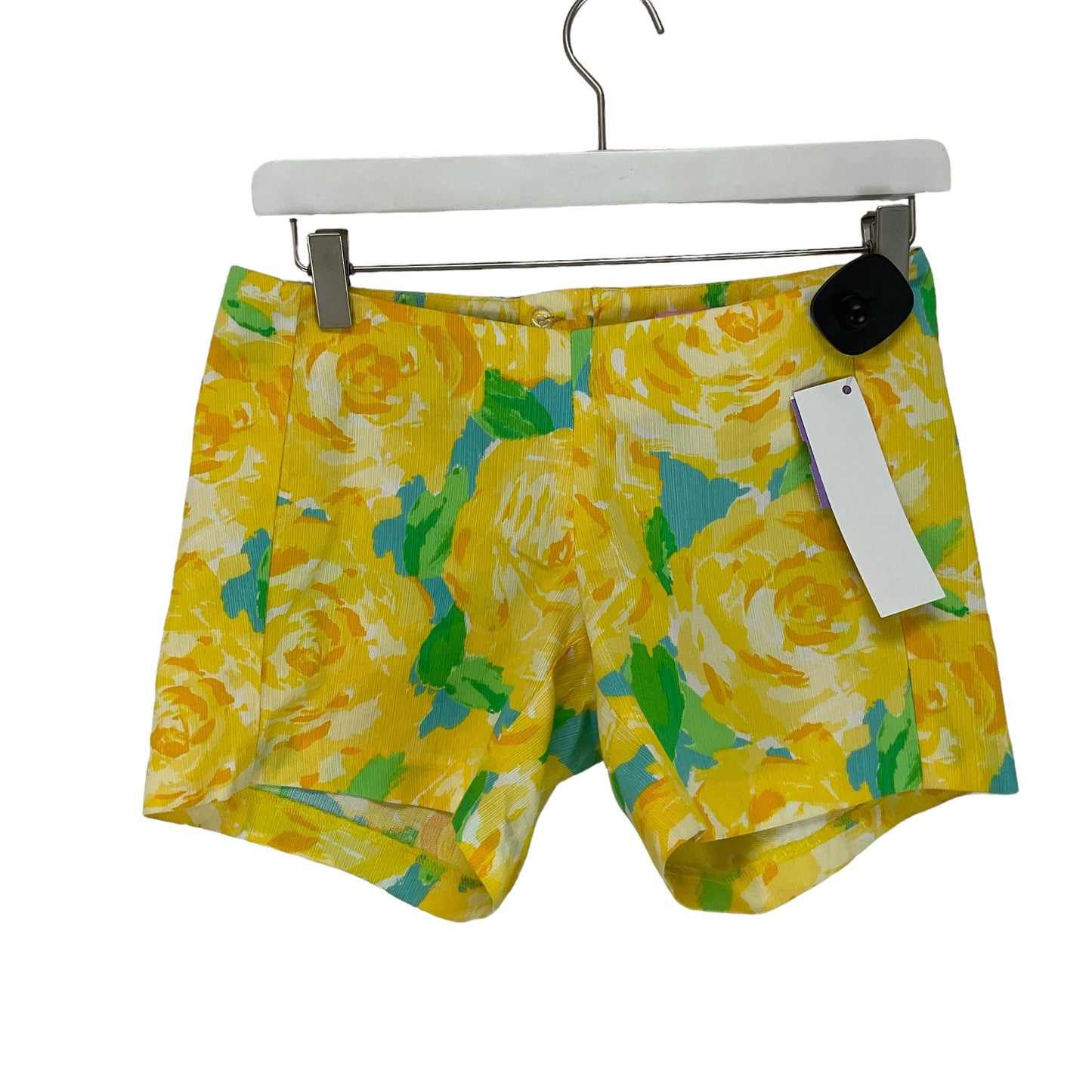 Yellow Shorts Designer Lilly Pulitzer, Size 0