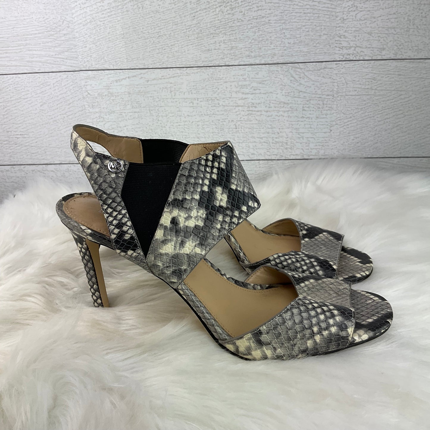 Snakeskin Print Shoes Designer Michael Kors, Size 9.5