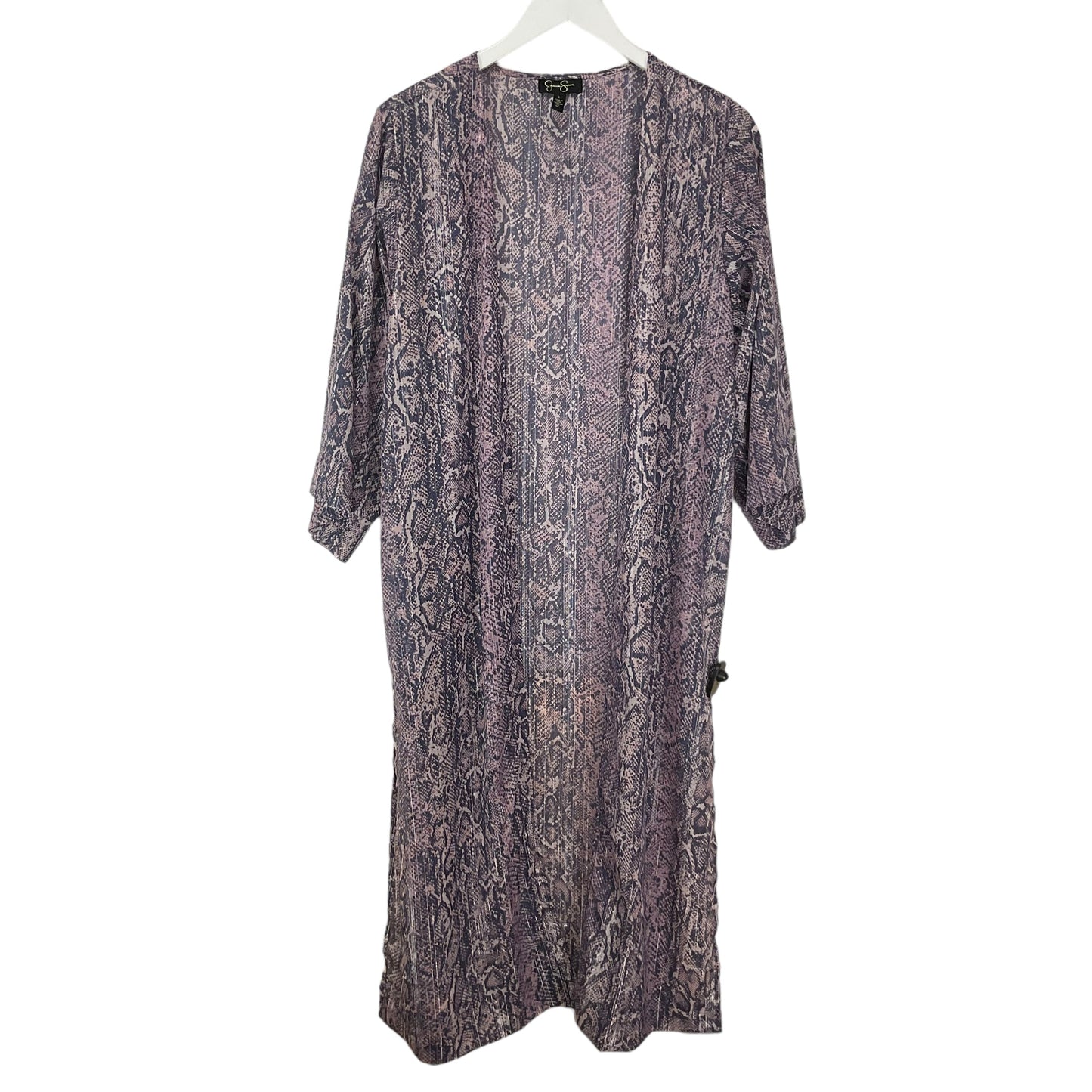 Kimono By Jessica Simpson In Snakeskin Print, Size: L