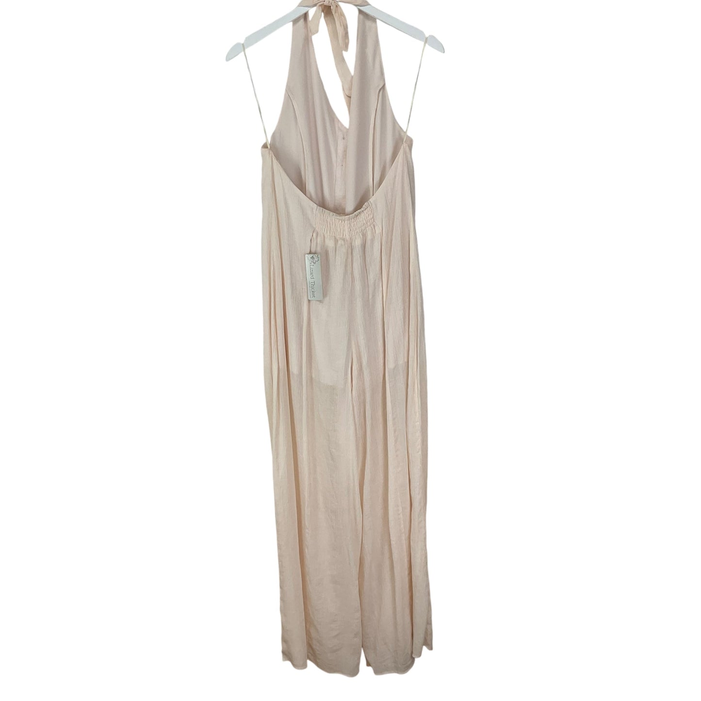 Jumpsuit By Clothes Mentor In Cream, Size: L