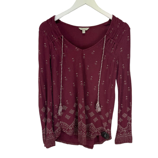 Top Long Sleeve By Lucky Brand In Purple, Size: S