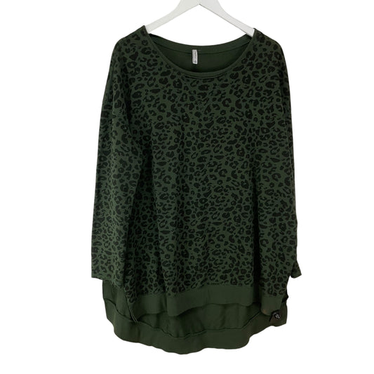 Sweatshirt Crewneck By Z Supply In Green, Size: L