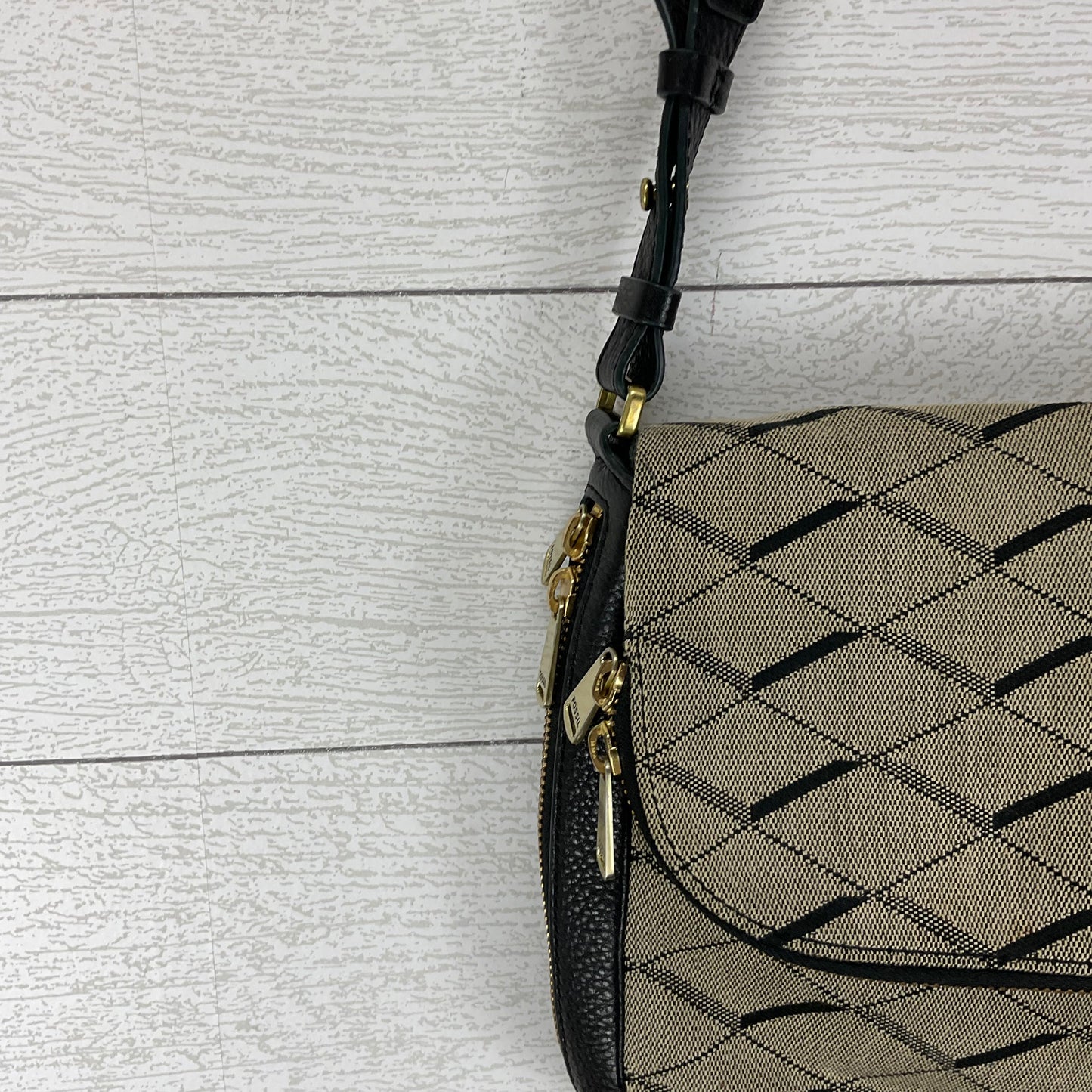 Crossbody Designer By Fossil  Size: Small