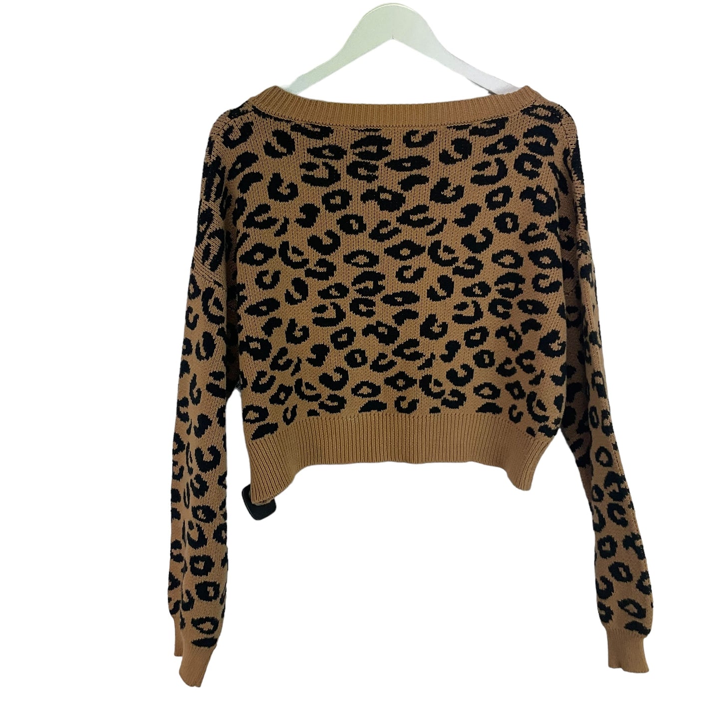 Sweater By Love Tree In Animal Print, Size: L