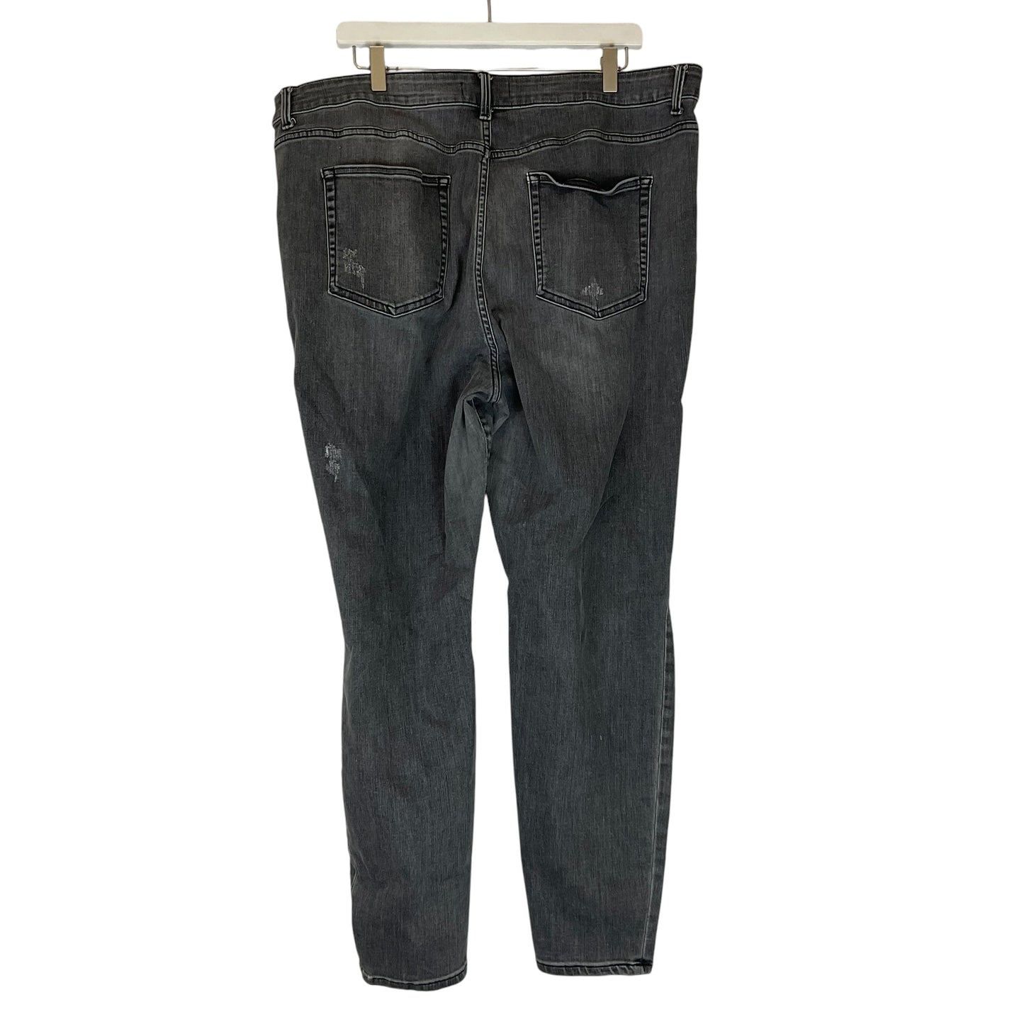 Jeans Skinny By Forever 21 In Black Denim, Size: 20