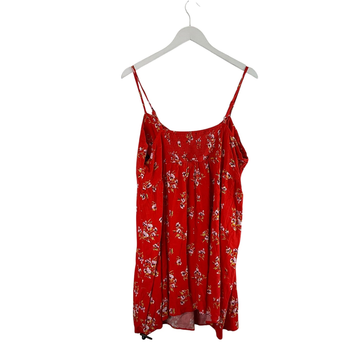 Dress Casual Short By Forever 21 In Red, Size: 3x