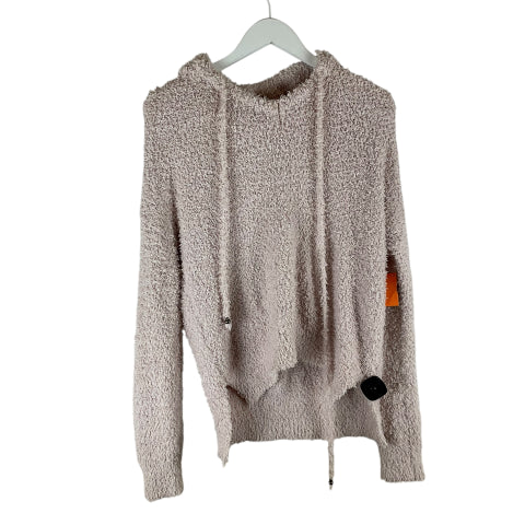 Sweatshirt Hoodie By Pol In Pink, Size: M