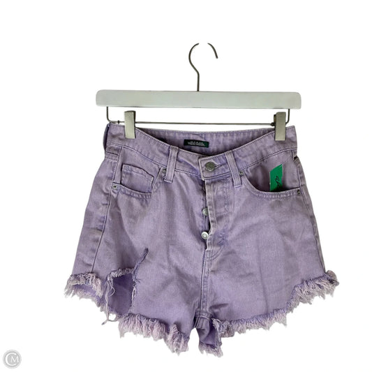 Shorts By Wild Fable In Purple Denim, Size: 2