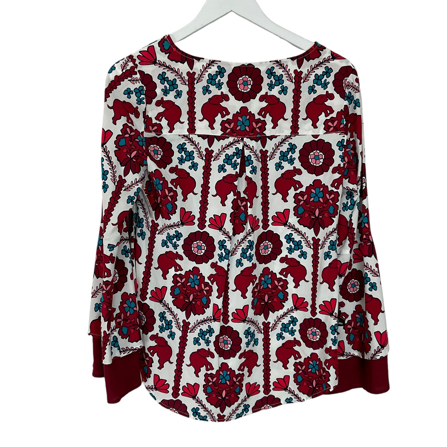 Top Long Sleeve By Crown And Ivy In Red, Size: Xs