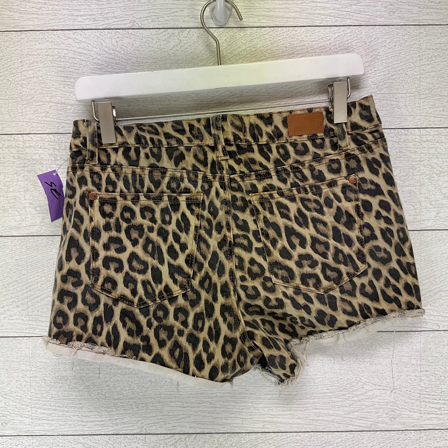 Animal Print Shorts Judy Blue, Size M