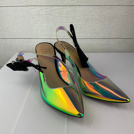Multi-colored Shoes Heels Stiletto Inc, Size 8