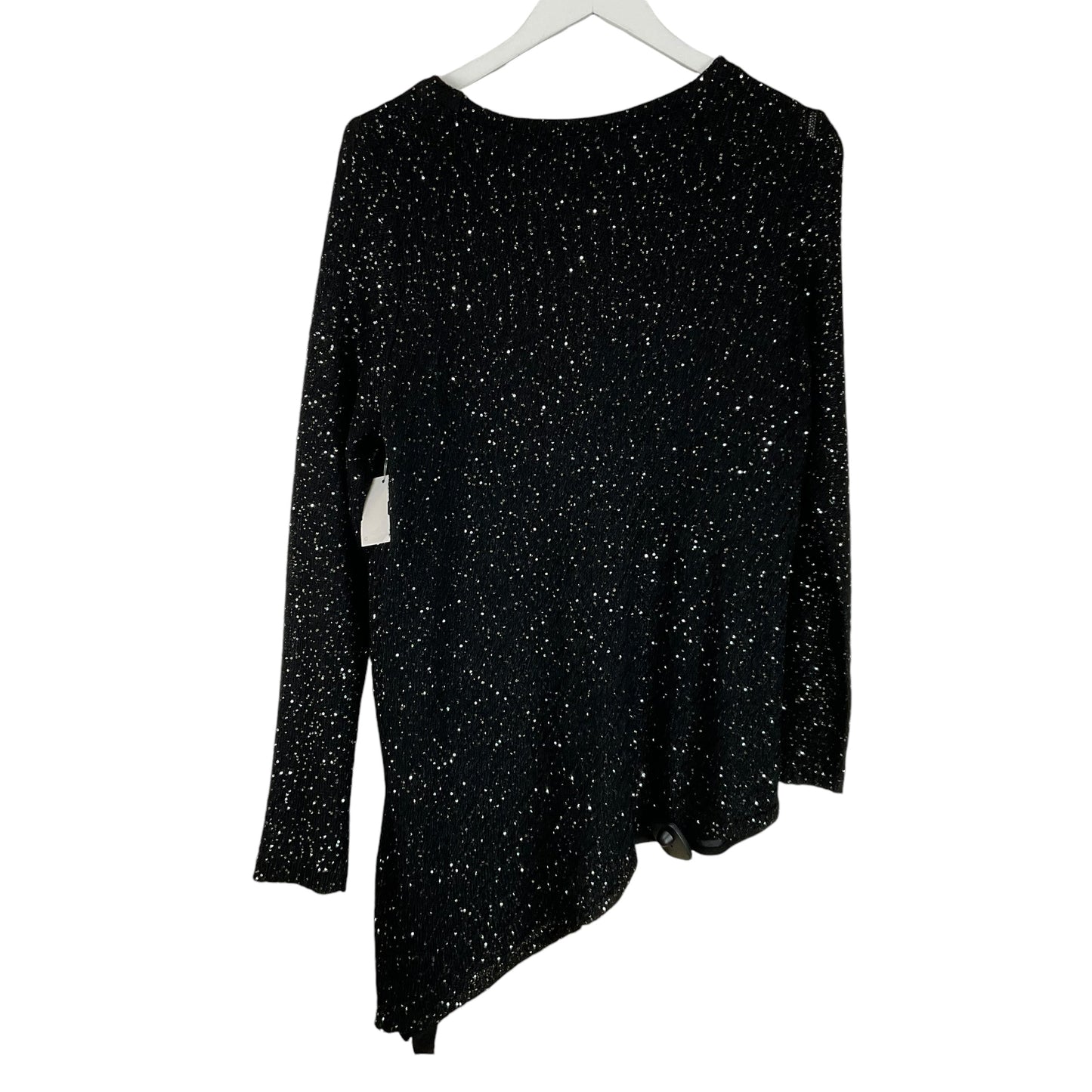 Top Long Sleeve By Apt 9 In Black, Size: Xl