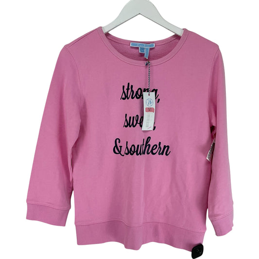 Top Long Sleeve By Draper James In Pink, Size: S