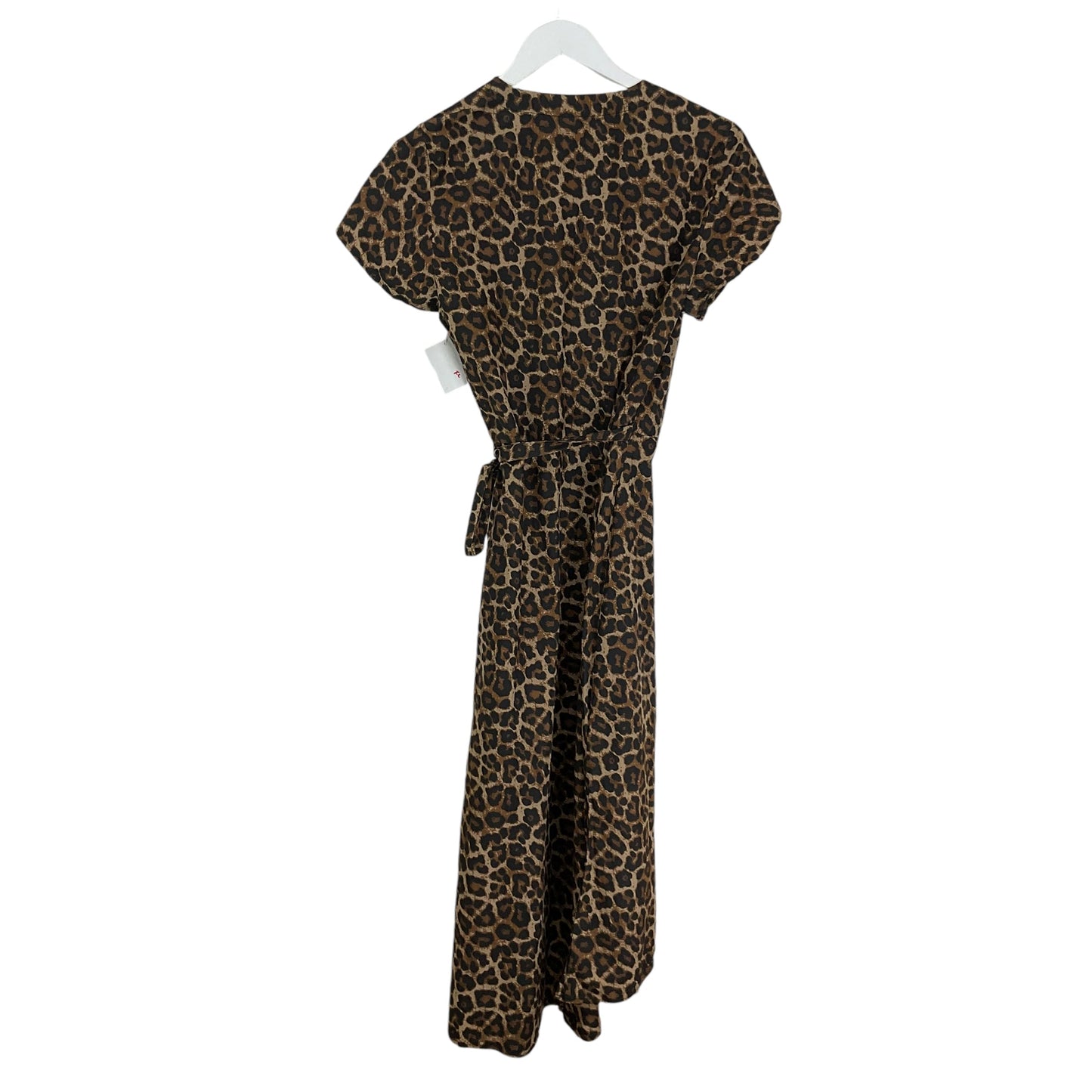 Dress Casual Midi By H&m In Animal Print, Size: 4