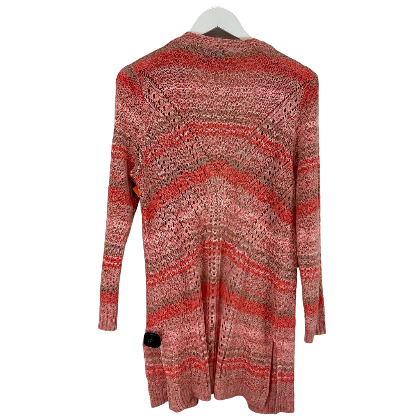 Cardigan By New Directions In Orange, Size: M